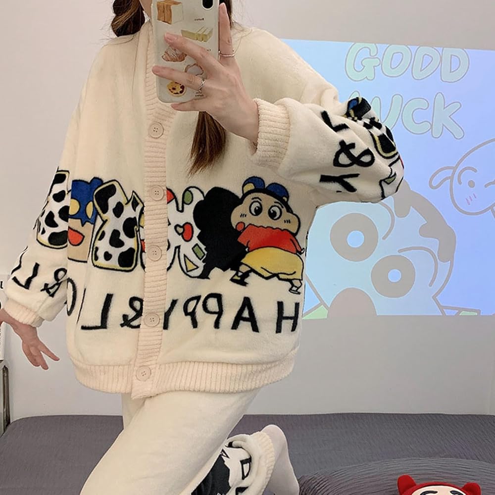 Amazon | [売店] クレヨンしんちゃん パジャマ レディース